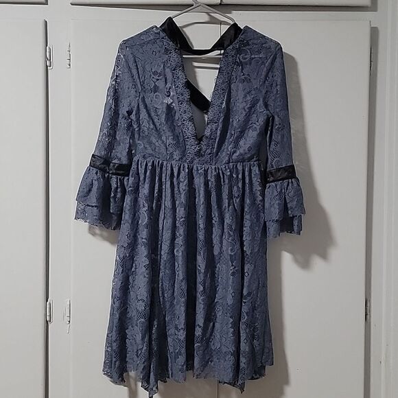 Free People Gilded Lace Fit n' Flare - Picture 4 of 6